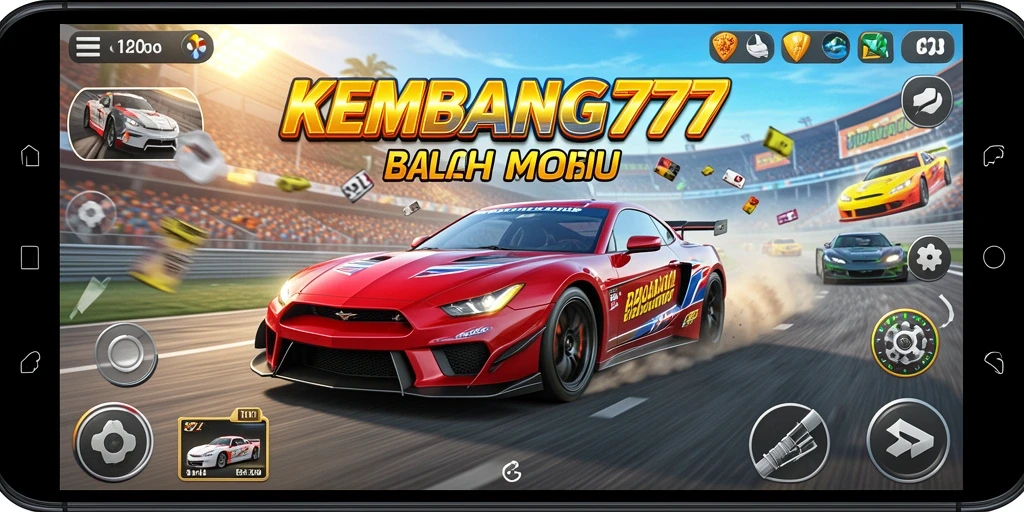 Tampilan gameplay Racing yang mendebarkan di KEMBANG777.