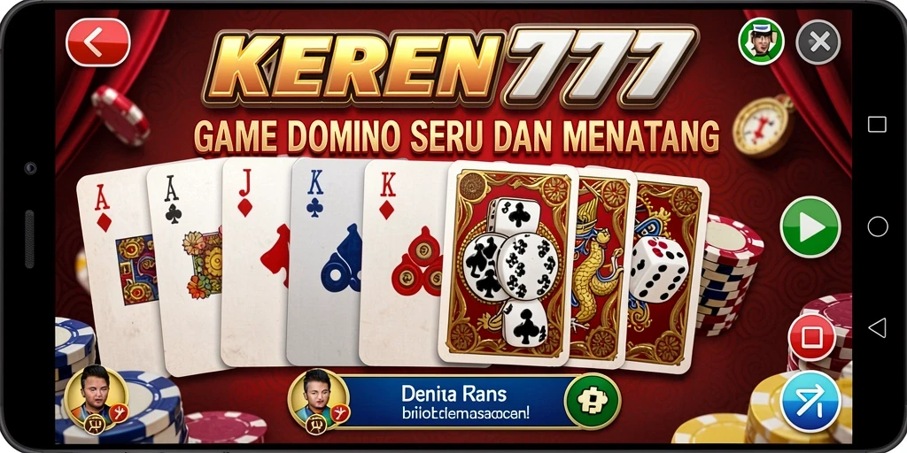 Tampilan gameplay seru KEREN777 yang memukau.