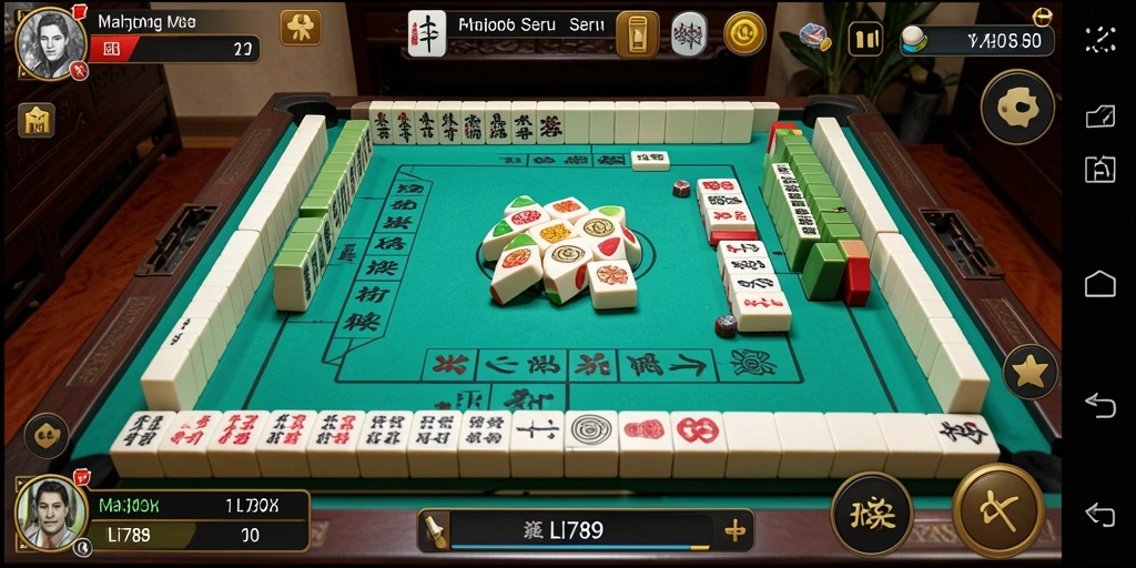 Gameplay seru di LI789 yang menampilkan Mahjong dengan grafis menawan.