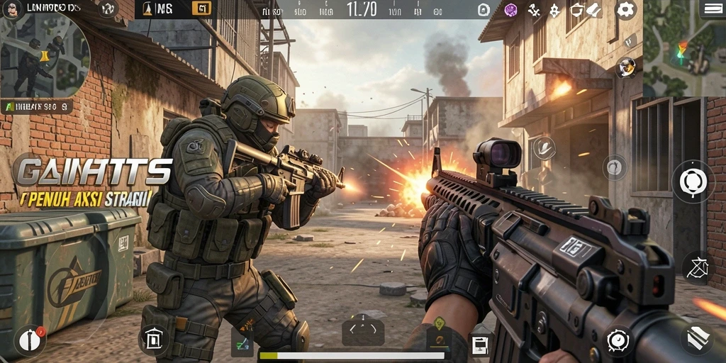 Tangkapan layar gameplay LINITOTO yang seru dan mendebarkan.